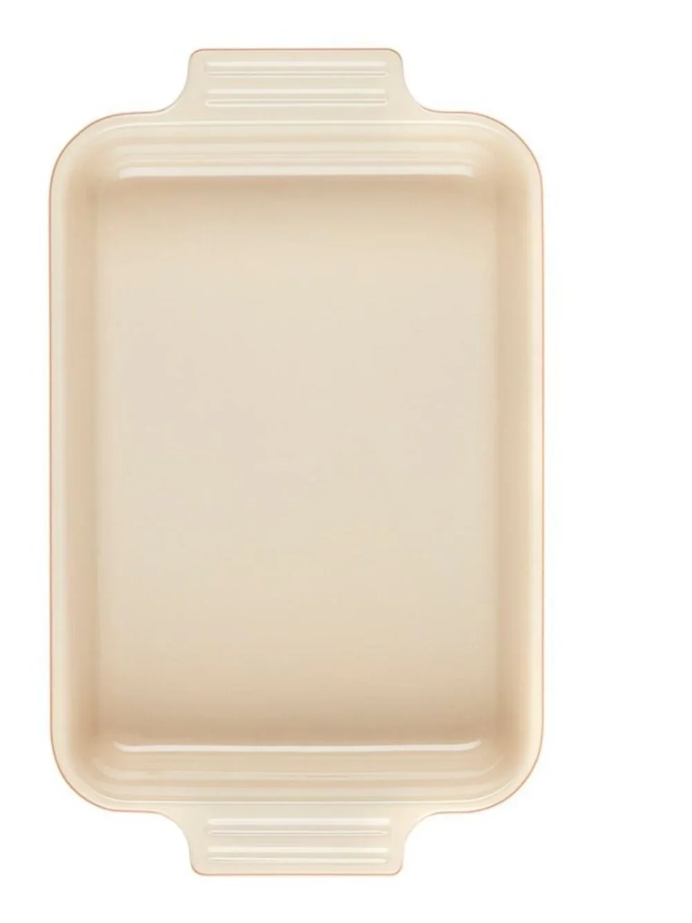 LE CREUSET Classic Stoneware Rectangular Baking Dish Carmin Red 25cm NWT